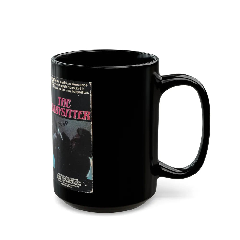 THE BABYSITTER (VHS COVER) - Black Coffee Mug-Go Mug Yourself