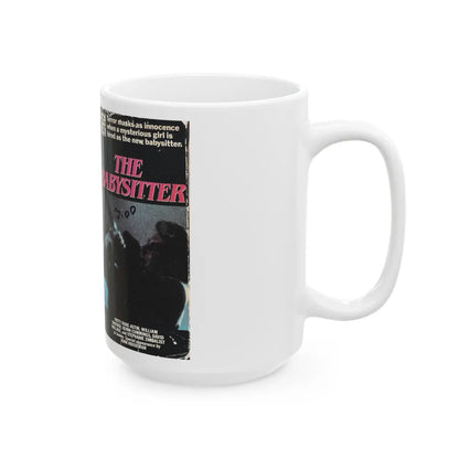 THE BABYSITTER (VHS COVER) - White Coffee Mug-Go Mug Yourself