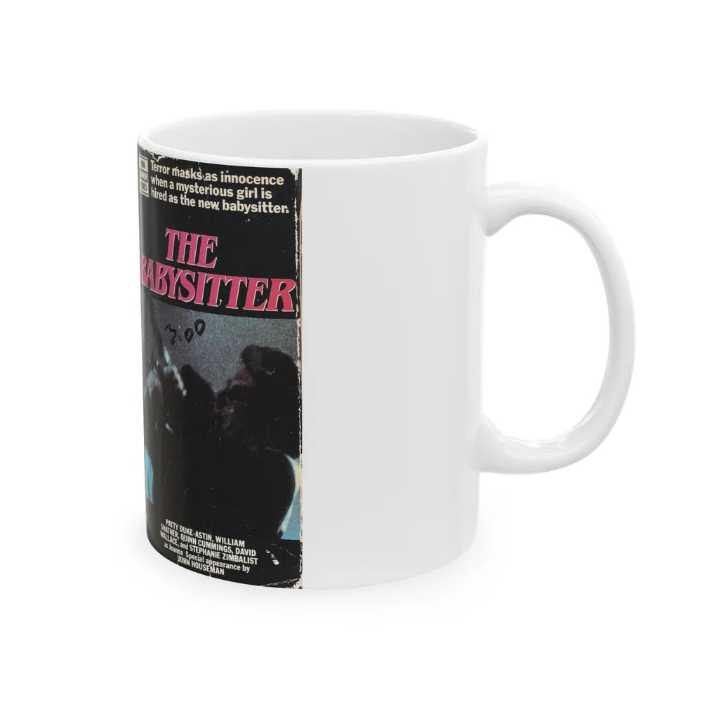 THE BABYSITTER (VHS COVER) - White Coffee Mug-Go Mug Yourself