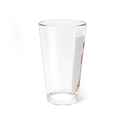 The Bachelor Couldn't Sleep from an unknown large format magazine (Magazine Illustration) Pint Glass 16oz - Go Mug Yourself