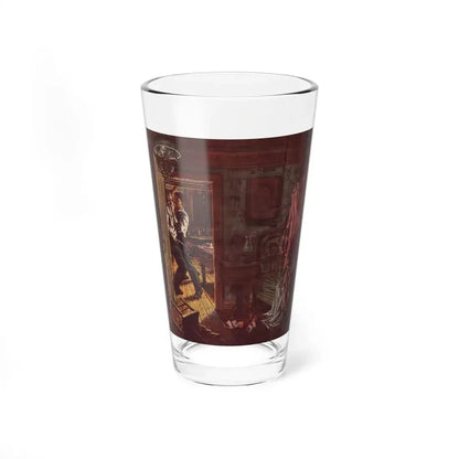 The Ballad of Jubal Puckett, Argosy, October 1955 (2) (Magazine Illustration) Pint Glass 16oz 16oz - Go Mug Yourself
