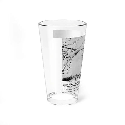 The Balloon That Saved The Union, Man's Best, June 1966 (Magazine Illustration) Pint Glass 16oz - Go Mug Yourself
