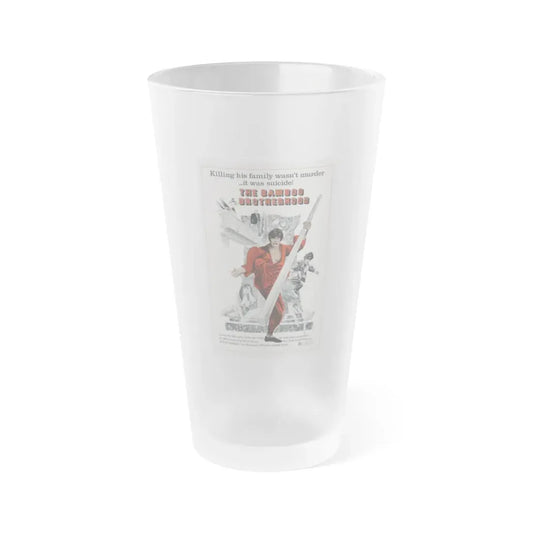 THE BAMBOO BROTHERHOOD 1974 Movie Poster - Frosted Pint Glass 16oz Default Title - Go Mug Yourself