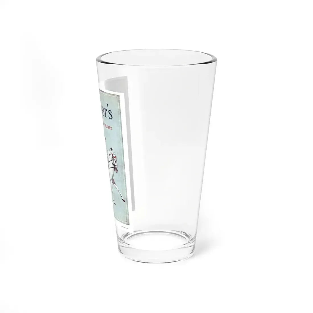 The Bareback Riders, Colliers, January 9, 1909 (Magazine Illustration) Pint Glass 16oz - Go Mug Yourself