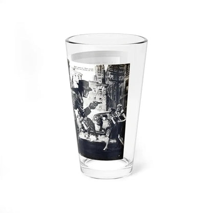 The Barker-Karpis Gang, Private Eye magazine, November 1959 (Magazine Illustration) Pint Glass 16oz - Go Mug Yourself