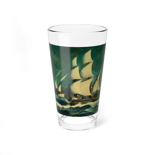 The Barque Flirtmore, Country Gentleman interior illustration, October 1937 (Magazine Illustration) Pint Glass 16oz 16oz - Go Mug Yourself