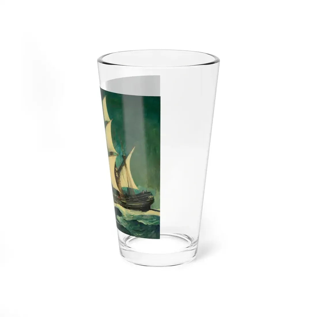 The Barque Flirtmore, Country Gentleman interior illustration, October 1937 (Magazine Illustration) Pint Glass 16oz - Go Mug Yourself