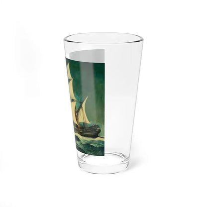 The Barque Flirtmore, Country Gentleman interior illustration, October 1937 (Magazine Illustration) Pint Glass 16oz - Go Mug Yourself