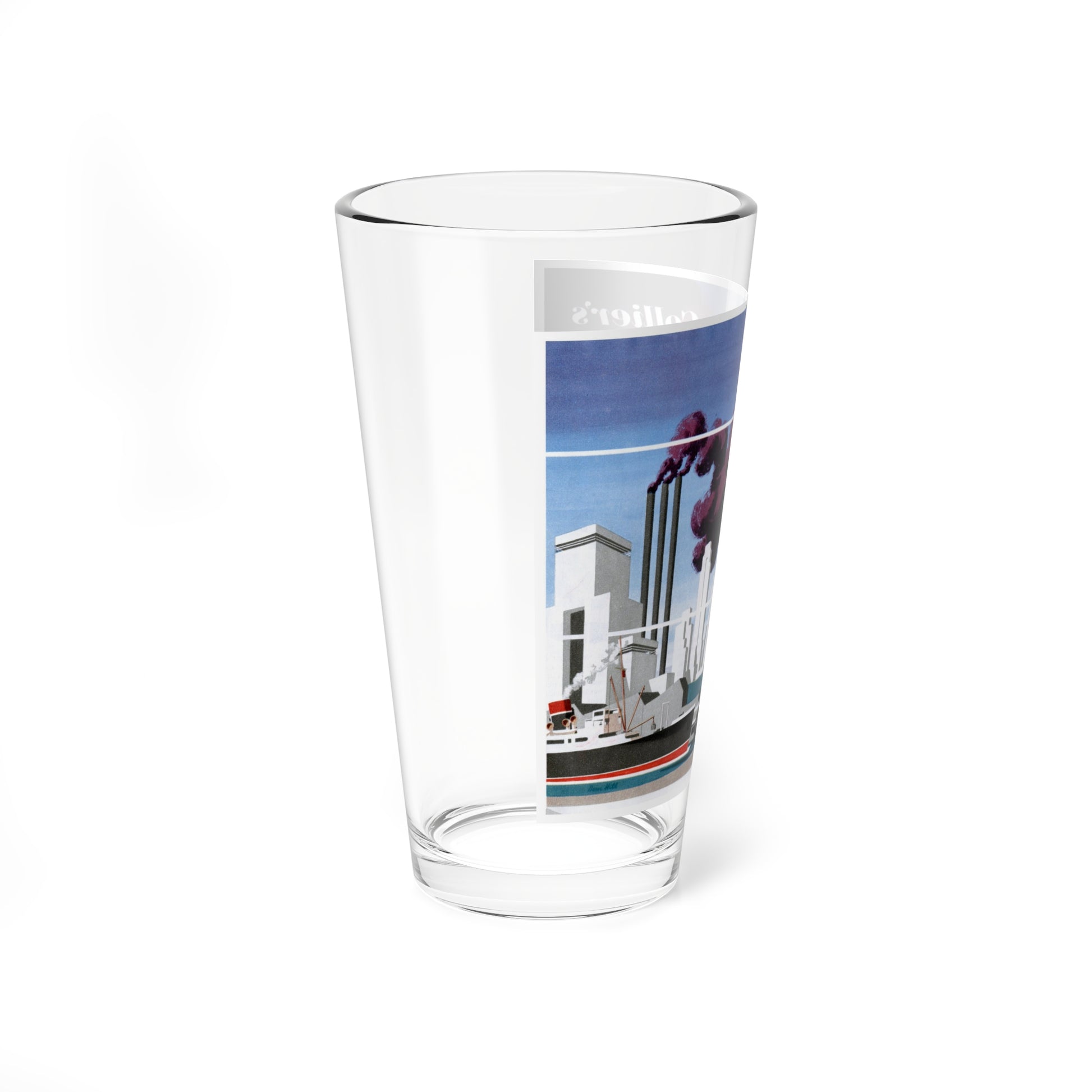 The Basis of Postwar Prosperity, 1949 (Magazine Illustration) Pint Glass 16oz-Go Mug Yourself