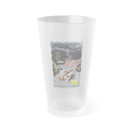 THE BAT 1995 Movie Poster - Frosted Pint Glass 16oz Default Title - Go Mug Yourself