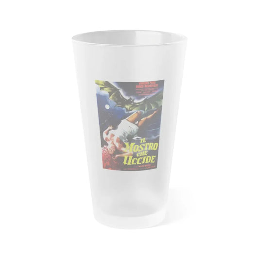THE BAT (FRENCH) 1959 Movie Poster - Frosted Pint Glass 16oz Default Title - Go Mug Yourself