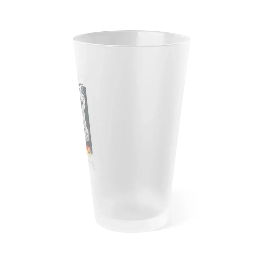 THE BAT PEOPLE 1974 Movie Poster - Frosted Pint Glass 16oz - Go Mug Yourself