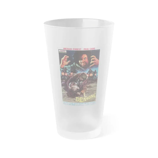 THE BAT PEOPLE (ITALIAN) 1974 Movie Poster - Frosted Pint Glass 16oz Default Title - Go Mug Yourself