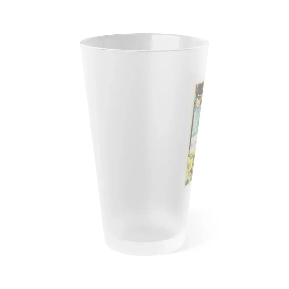THE BATMAN - THE ELECTRICAL BRAIN 1943 Movie Poster - Frosted Pint Glass 16oz - Go Mug Yourself