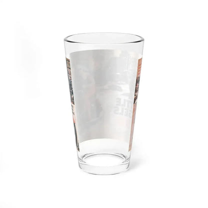 The Battle Angels, Male magazine, February 1967 (Magazine Illustration) Pint Glass 16oz - Go Mug Yourself