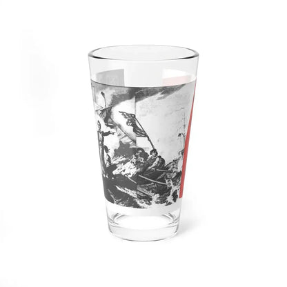 The Battle of Lake Erie, Battle Cry, April 1957 (Magazine Illustration) Pint Glass 16oz 16oz - Go Mug Yourself