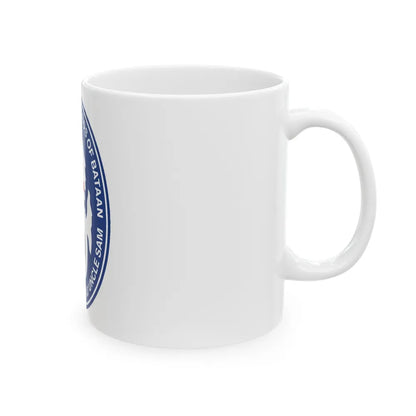 The Battling Bastards USS Bataan LHD5 (U.S. Navy) White Coffee Mug-Go Mug Yourself