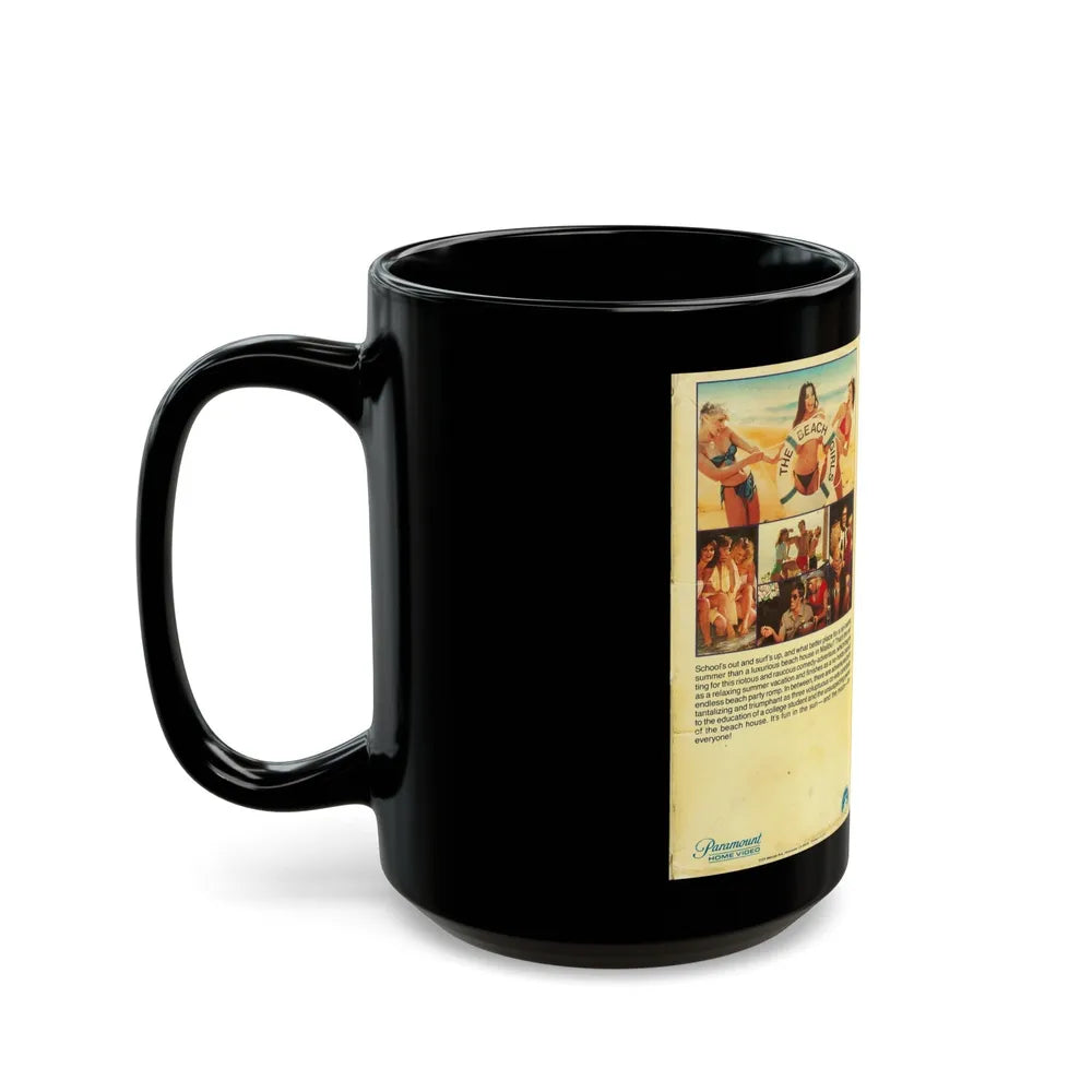 THE BEACH GIRLS (VHS COVER) - Black Coffee Mug-Go Mug Yourself