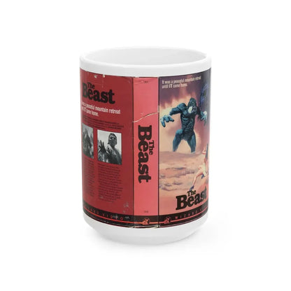 THE BEAST AKA EQUINOX WIZARD VIDEO (VHS COVER) - White Coffee Mug 15oz - Go Mug Yourself