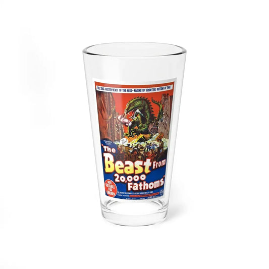 THE BEAST FROM 20,000 FATHOMS (4) 1953 Movie Poster - Pint Glass 16oz 16oz - Go Mug Yourself