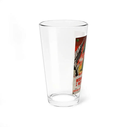 THE BEAST FROM 20,000 FATHOMS (DANISH) 1953 Movie Poster - Pint Glass 16oz - Go Mug Yourself