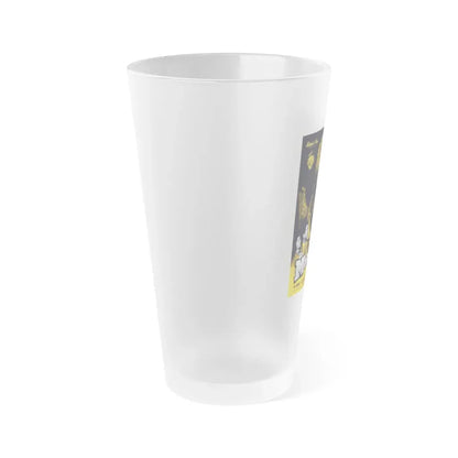 THE BEAST FROM 20,000 FATHOMS (FRENCH) 1953 Movie Poster - Frosted Pint Glass 16oz - Go Mug Yourself
