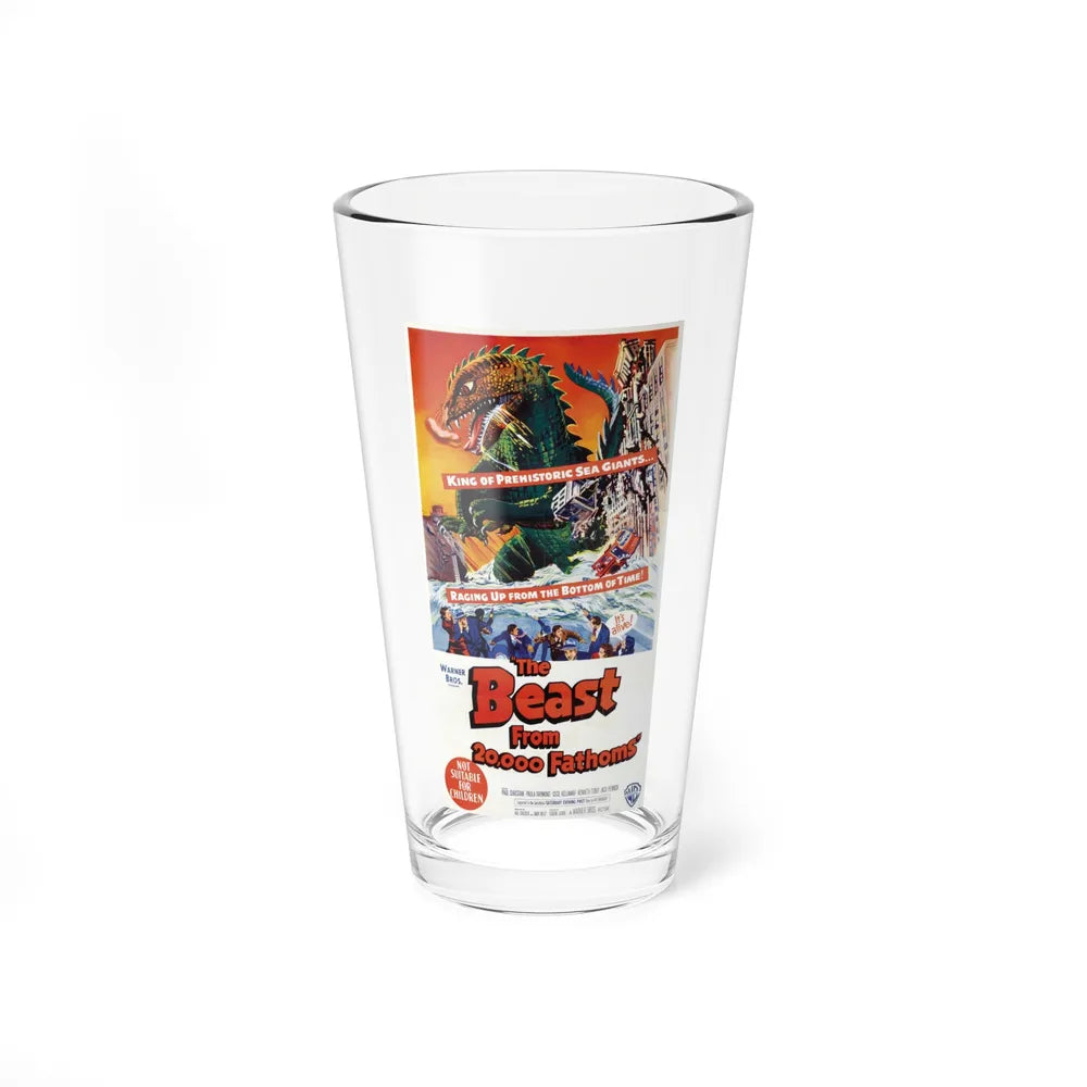 THE BEAST FROM 20,000 FATHOMS (3) 1953 Movie Poster - Pint Glass 16oz-16oz-Go Mug Yourself