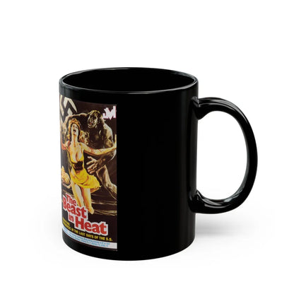 THE BEAST IN HEAT (VHS COVER) - Black Coffee Mug-Go Mug Yourself