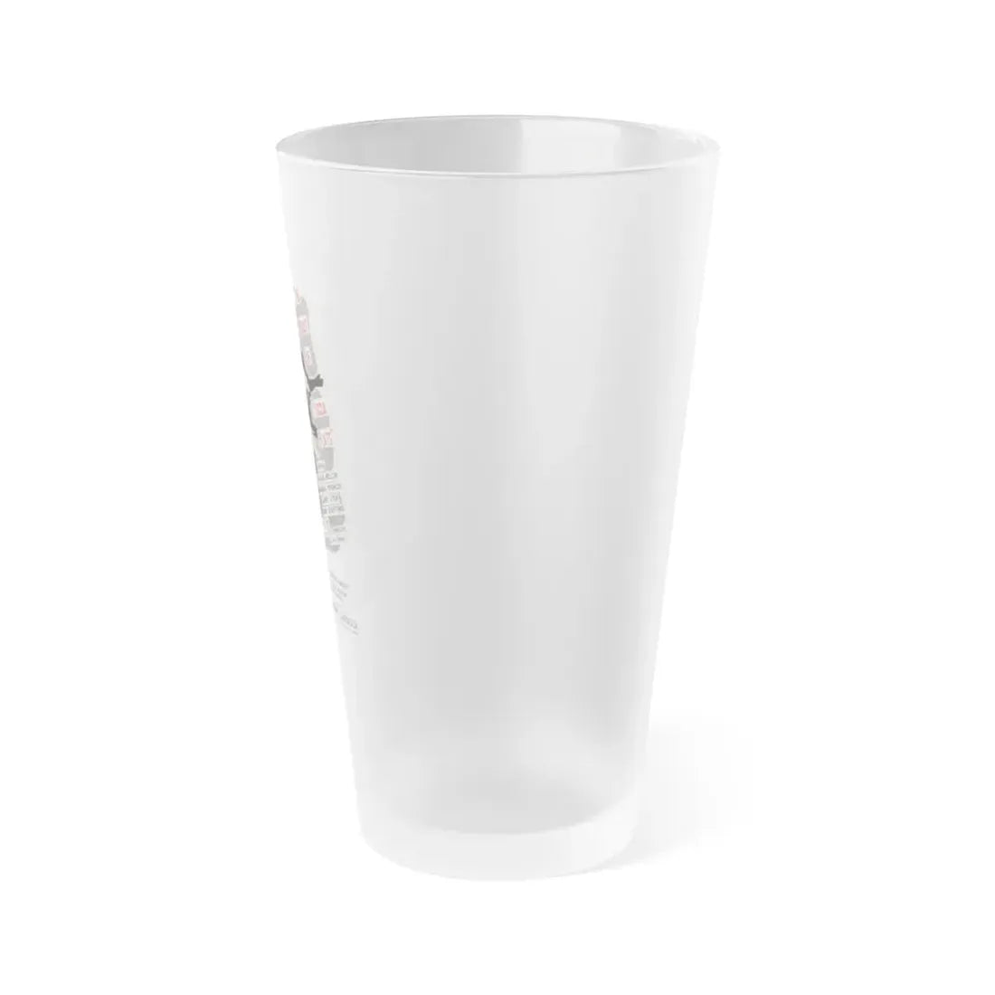 THE BEAST OF YUCCA FLATS 1961 Movie Poster - Frosted Pint Glass 16oz - Go Mug Yourself