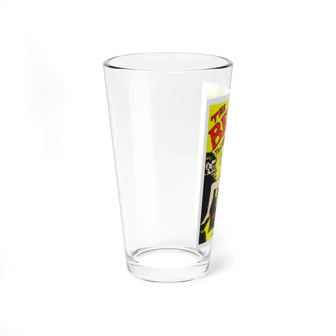 THE BEAST THAT KILLED WOMEN 1965 Movie Poster - Pint Glass 16oz - Go Mug Yourself