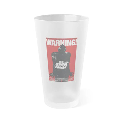 THE BEAST WITHIN 1982 Movie Poster - Frosted Pint Glass 16oz 16oz Frosted - Go Mug Yourself