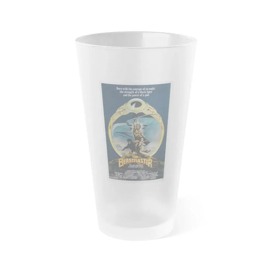 THE BEASTMASTER 1982 Movie Poster - Frosted Pint Glass 16oz Default Title - Go Mug Yourself