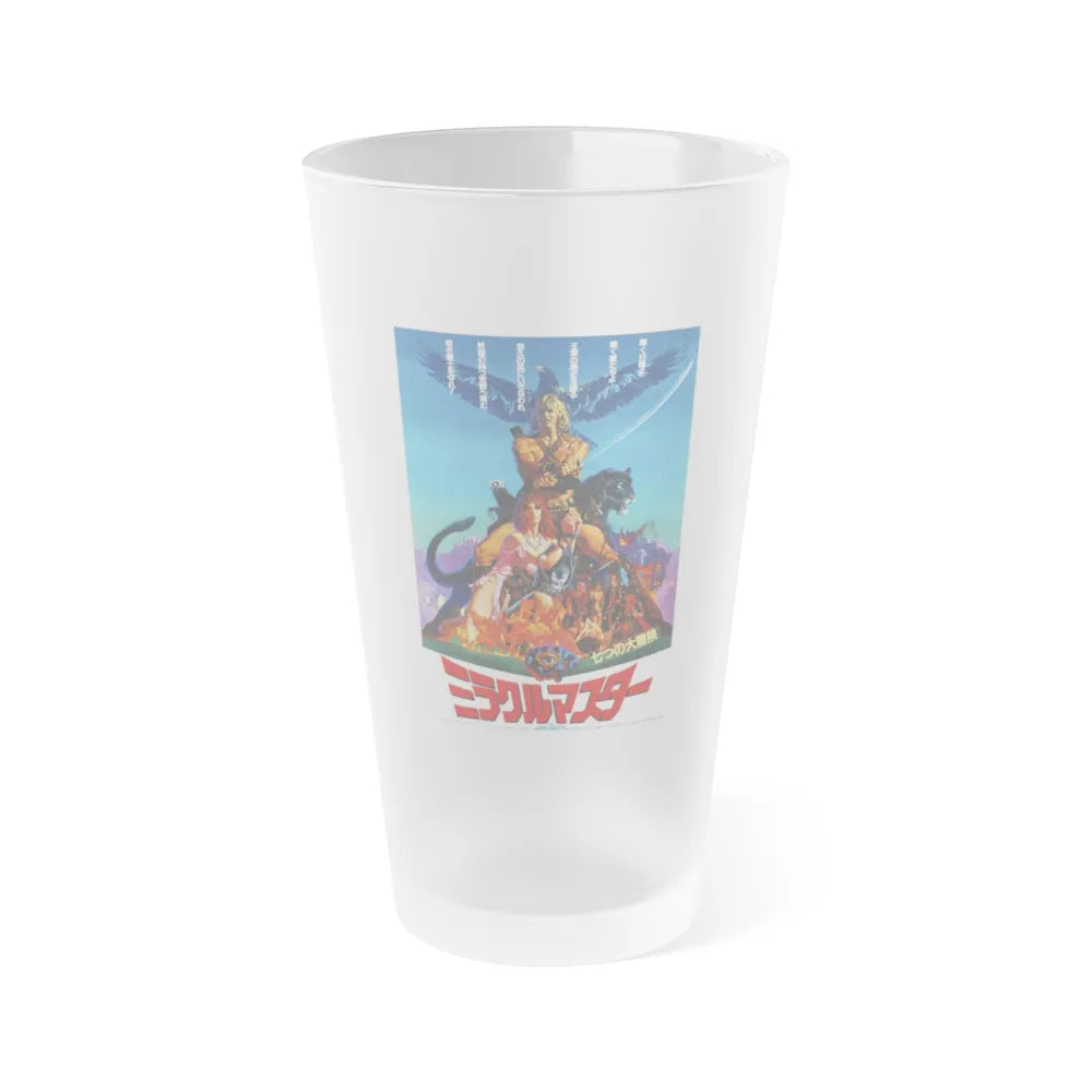 THE BEASTMASTER (ASIAN) 1982 Movie Poster - Frosted Pint Glass 16oz-16oz-Frosted-Go Mug Yourself