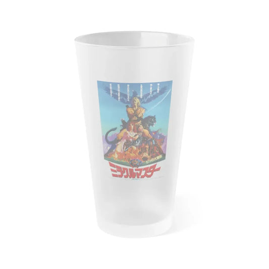 THE BEASTMASTER (ASIAN) 1982 Movie Poster - Frosted Pint Glass 16oz 16oz Frosted - Go Mug Yourself