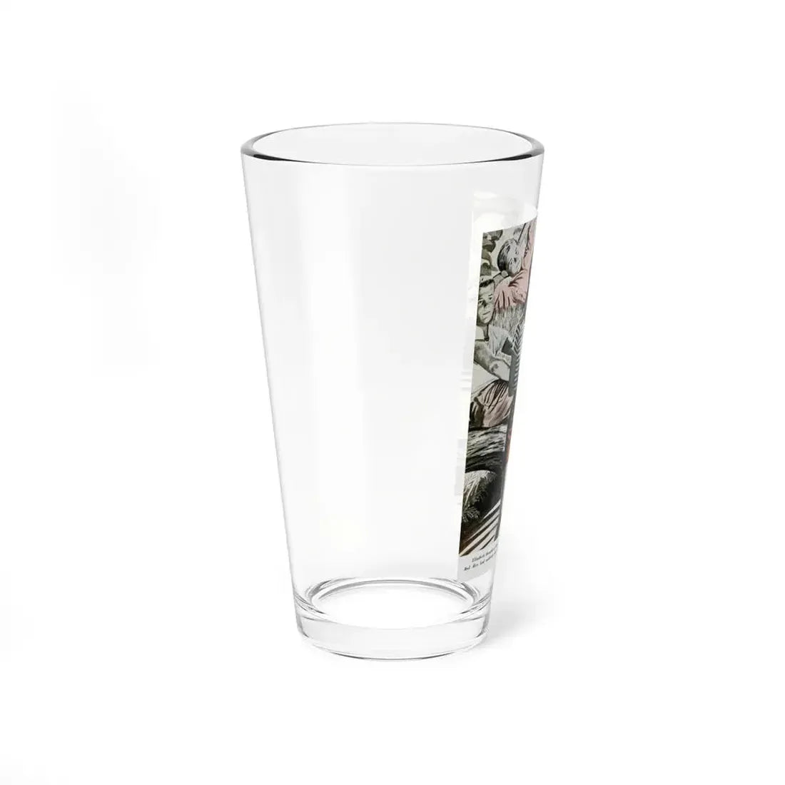 The Beat of Elizabeth's Heart (1), Redbook, December 1946 (Magazine Illustration) Pint Glass 16oz - Go Mug Yourself