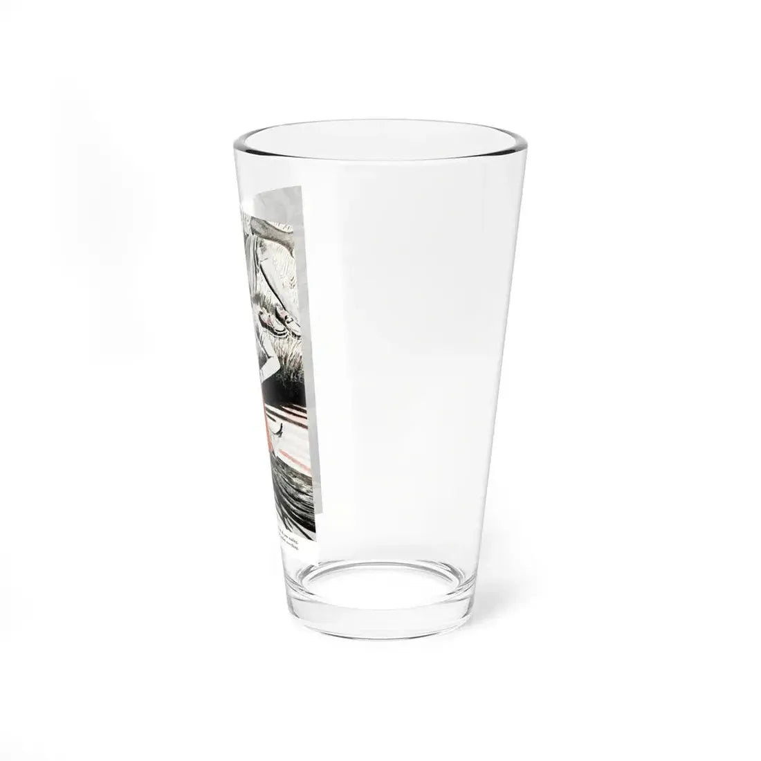 The Beat of Elizabeth's Heart (1), Redbook, December 1946 (Magazine Illustration) Pint Glass 16oz - Go Mug Yourself