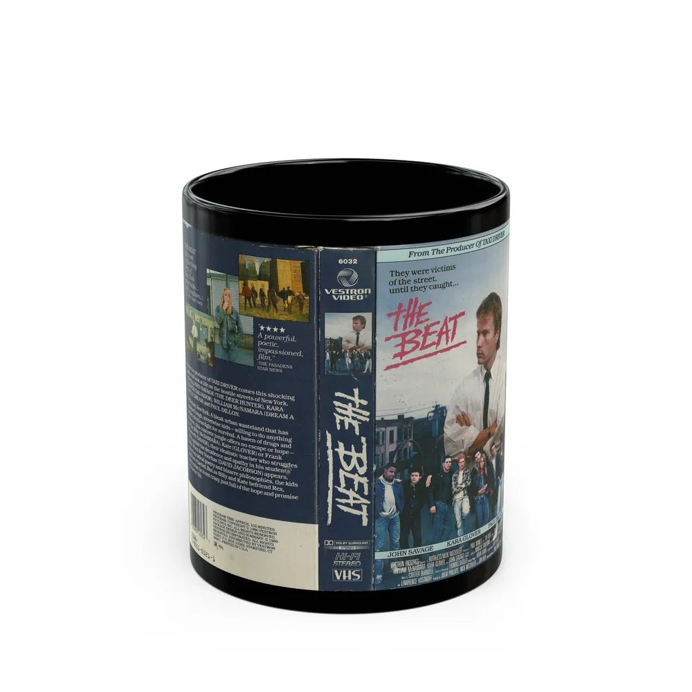 THE BEAT (VHS COVER) - Black Coffee Mug-11oz-Go Mug Yourself