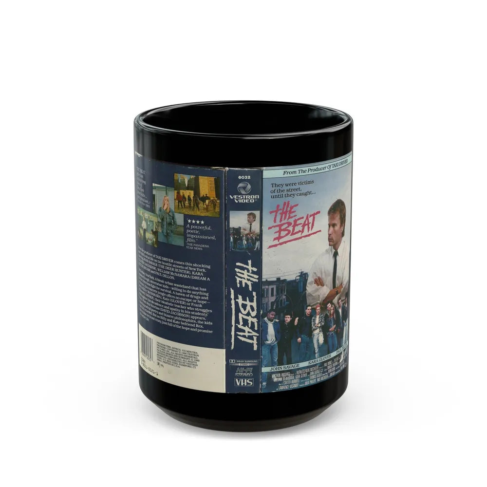 THE BEAT (VHS COVER) - Black Coffee Mug-15oz-Go Mug Yourself