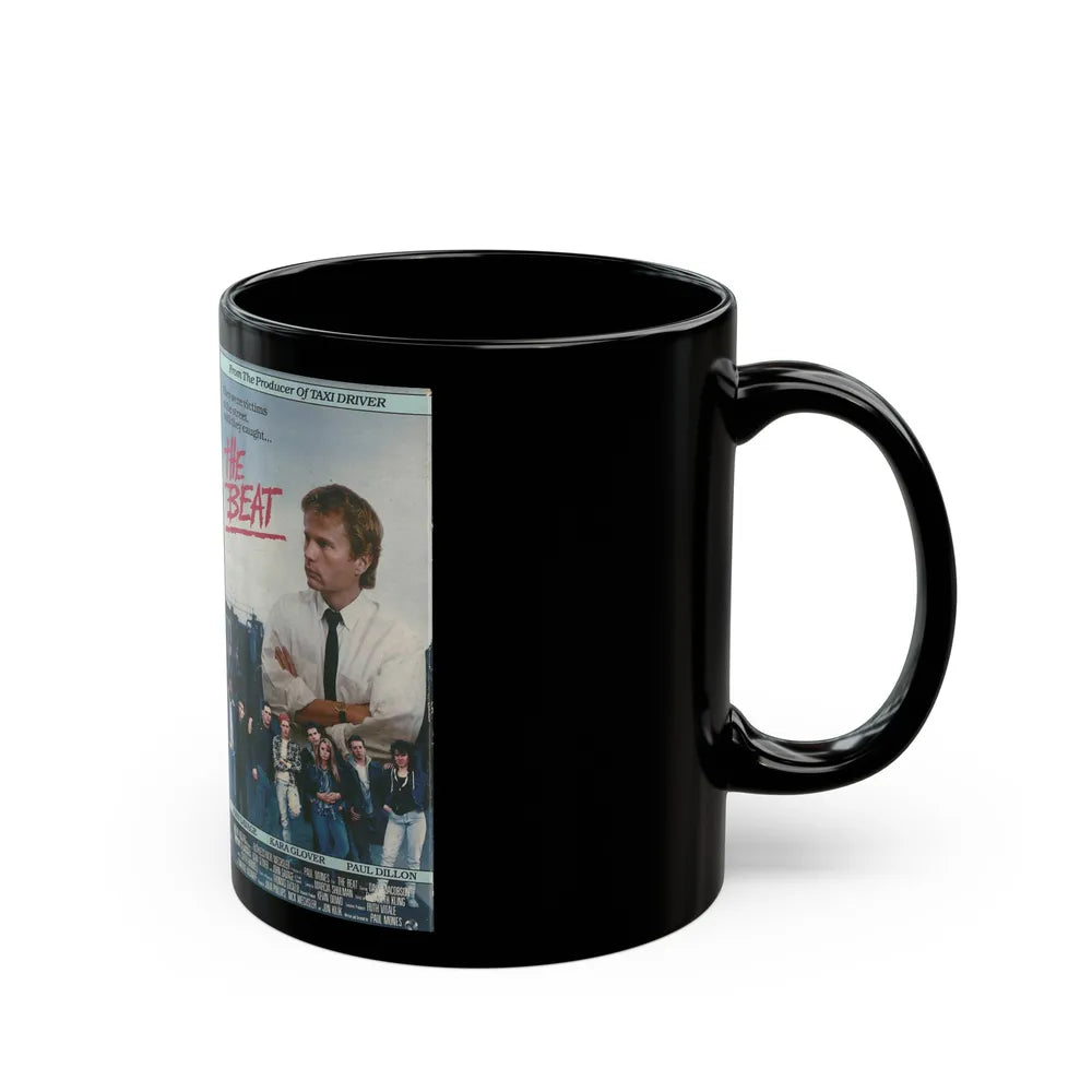 THE BEAT (VHS COVER) - Black Coffee Mug-Go Mug Yourself