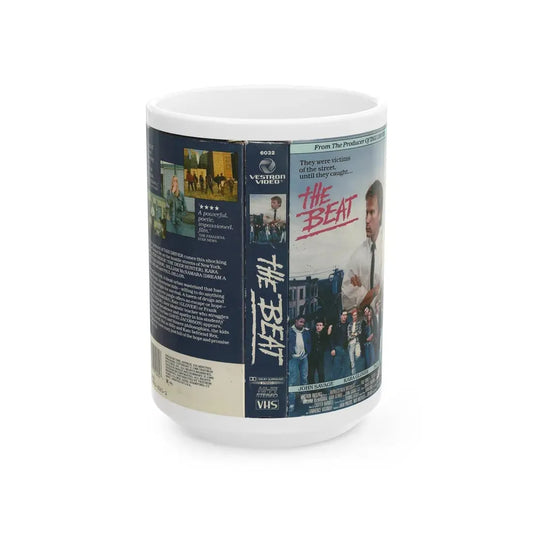 THE BEAT (VHS COVER) - White Coffee Mug 15oz - Go Mug Yourself