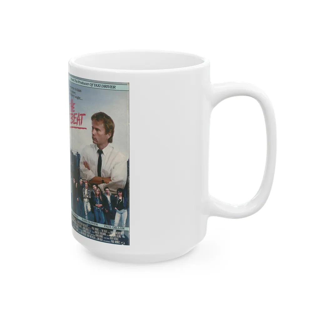 THE BEAT (VHS COVER) - White Coffee Mug-Go Mug Yourself