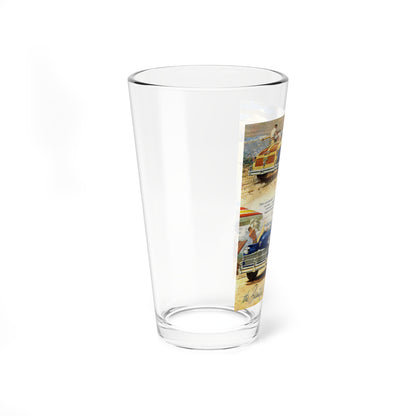 The Beautiful Chrysler, advertisement, 1947 (Magazine Illustration) Pint Glass 16oz-Go Mug Yourself