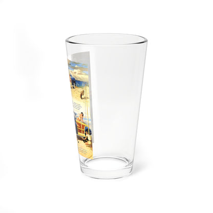 The Beautiful Chrysler, advertisement, 1947 (Magazine Illustration) Pint Glass 16oz-Go Mug Yourself