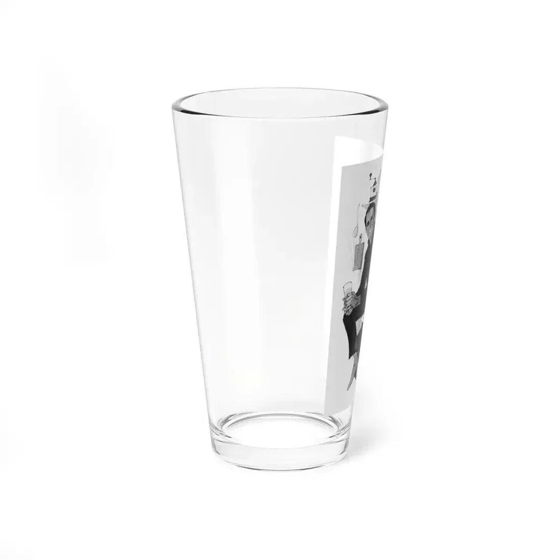 The Beauty by Mel Heimer, Homes And Gardens magazine, 1964 (2) (Magazine Illustration) Pint Glass 16oz - Go Mug Yourself