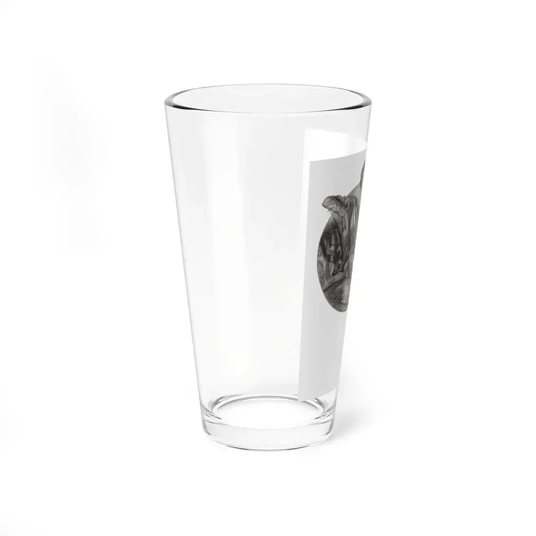 The Beauty Mask Murder (4), Cosmopolitan, October 1930 (Magazine Illustration) Pint Glass 16oz - Go Mug Yourself