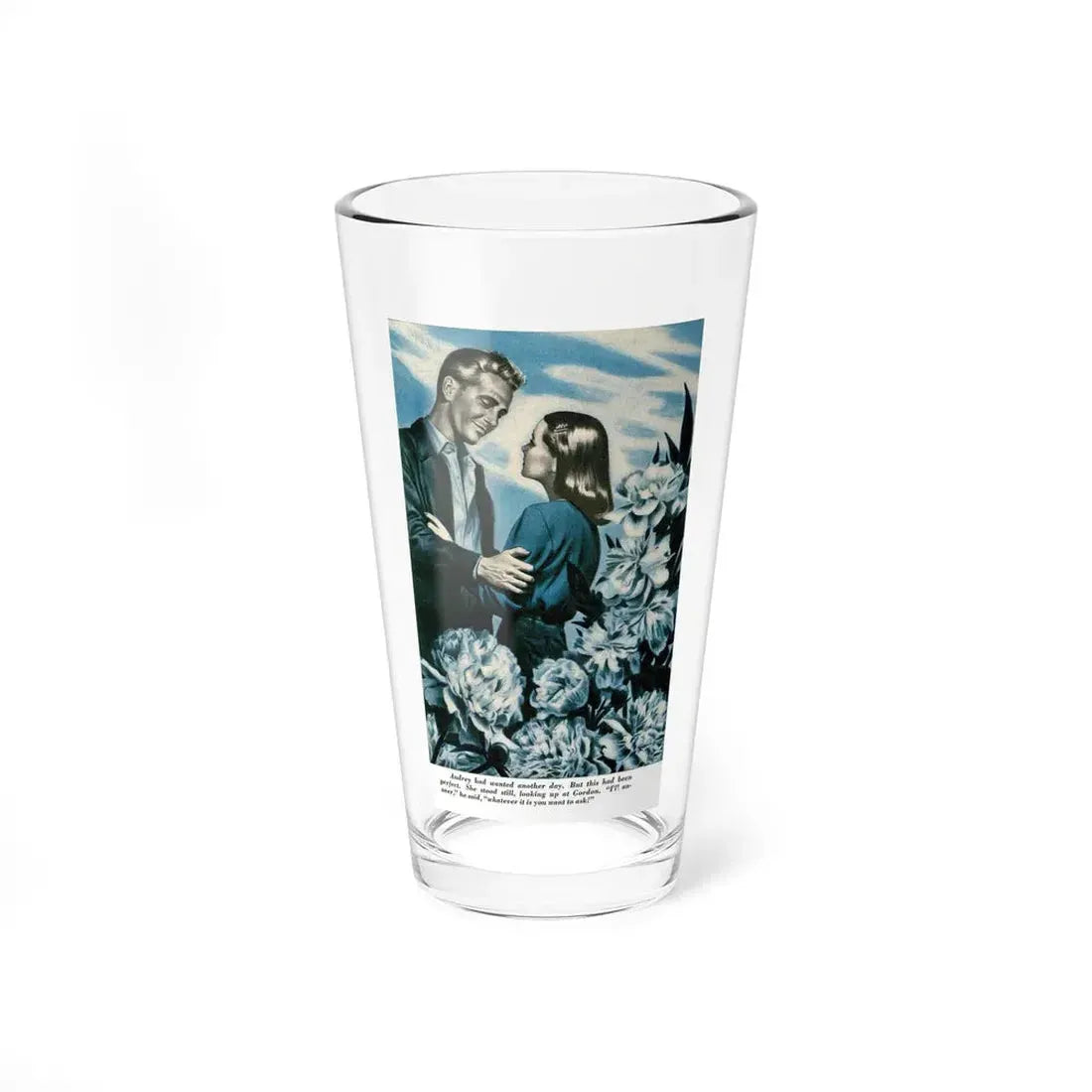 The Beauty of the Family (1), Redbook, July 1945 (Magazine Illustration) Pint Glass 16oz 16oz - Go Mug Yourself