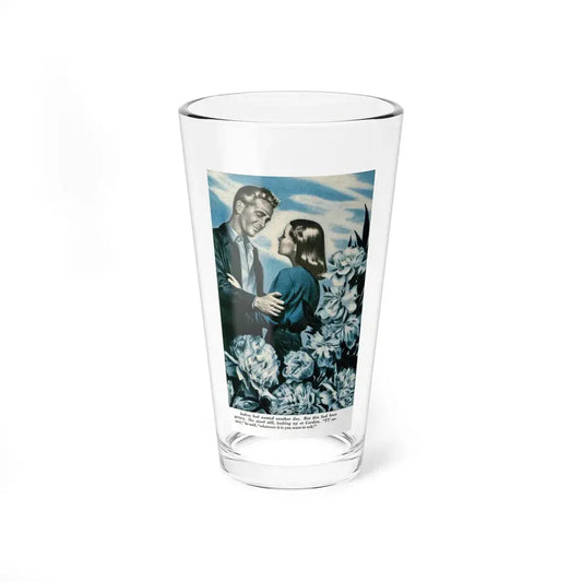 The Beauty of the Family (1), Redbook, July 1945 (Magazine Illustration) Pint Glass 16oz 16oz - Go Mug Yourself