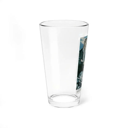 The Beauty of the Family (1), Redbook, July 1945 (Magazine Illustration) Pint Glass 16oz - Go Mug Yourself