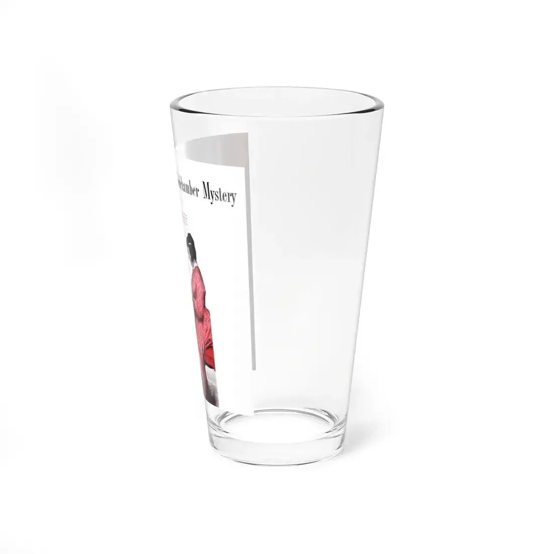 The Bedchamber Mystery, Cosmopolitan, October 1943 (Magazine Illustration) Pint Glass 16oz - Go Mug Yourself