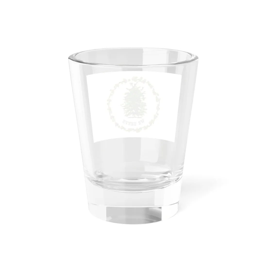 The Beech Tree and Red Clover Banner (India) Shot Glass 1.5oz - Go Mug Yourself
